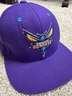 RARE MITCHELL & NESS CORK BILL CHARLOTTE HORNETS NBA SNAPBACK